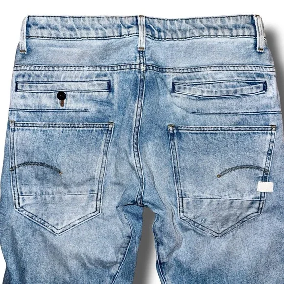 G-STAR RAW Jeans 32x34 D-Staq 3D Tapered Distressed Slim-Fit 9-Pocket Stretch - Picture 5 of 6